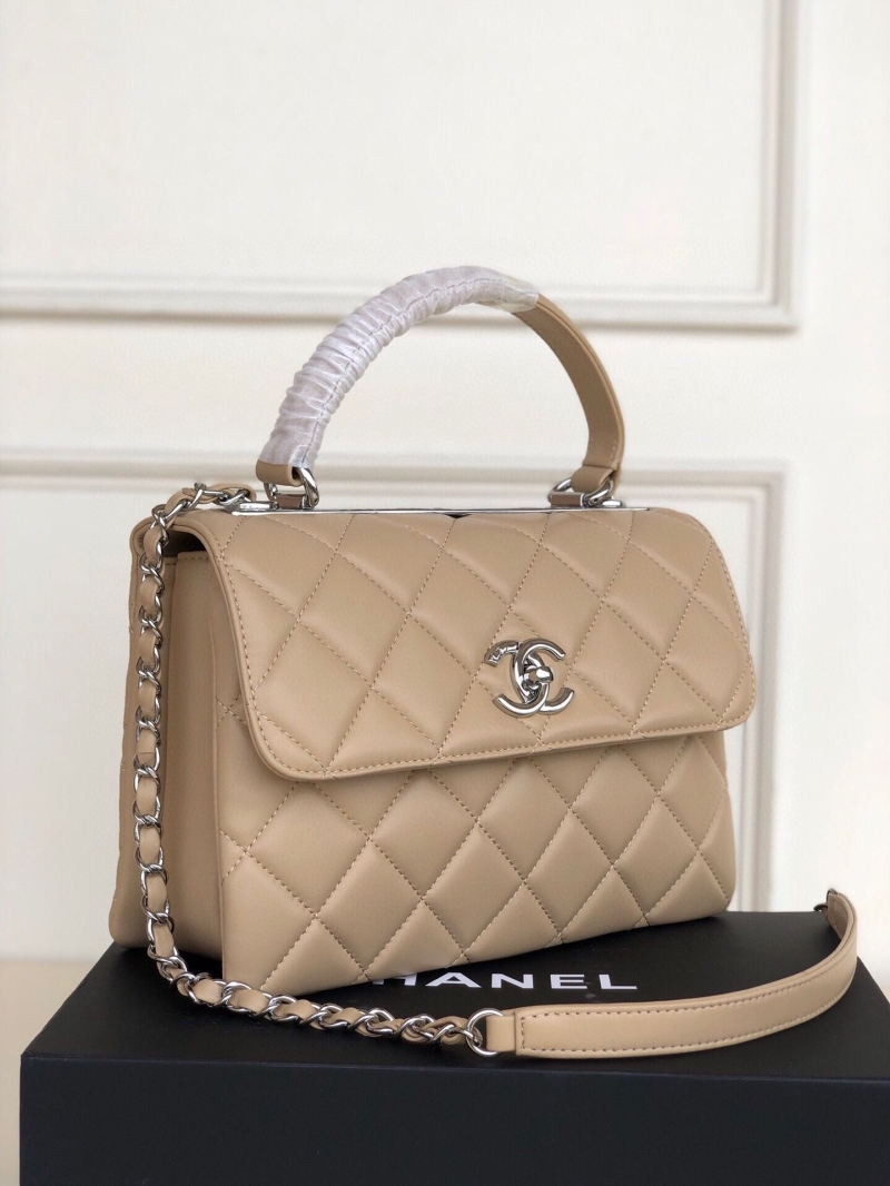 Ch**el top handle bags